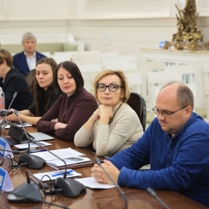 Конференция «Жанры, сюжеты и образы в искусстве. Из истории и современности» в РАХ.Фото:Виктор Берёзкин, пресс-служба РАХ.
