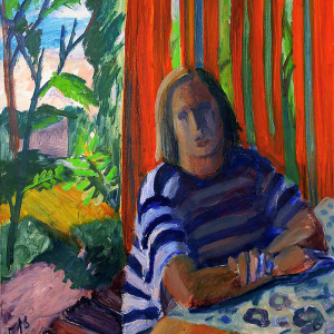 Г.М.Дембовский. Портрет Ирины. 2006г., холст, масло, 90х70. Собственность автора.