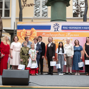 XII Благотворительный гала-концерт «Дети. Весна. Победа!» в рамках Международной премии «Золотой шар» ко Дню защиты детей в МВК РАХ. Фото: Виктор Берёзкин, пресс-служба РАХ.