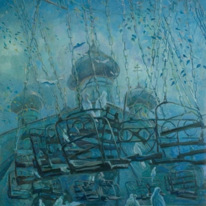 И.Тихонов. Карусель в Каргополе. 1998
