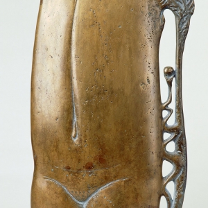 Е.С. Верещагин (1952-2024). Ева. Бронза, камень .1991г. Фото Г. Лопатина.