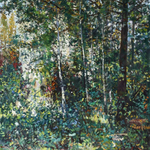 В.Б.Соковнин. Мой любимый сад. Холст, масло. 170х150. Собственность автора
