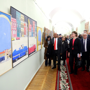 Открытие выставки «О, Гавана! Транзит» в Санкт-Петербурге. Фоторепортаж: А.А. Мухин.