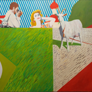 С.Н. Соколов. Воскресный день. 1988. Холст, масло. 160х225. Ярославский художественный музей