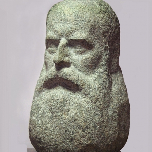 А.М.Шебунин. В.В.Верещагин. 1986. Гранит. Автор фото А.М.Шебунин.