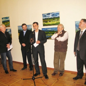 Выставка живописных произведений Ираклия Чхеидзе в РАХ, 2011