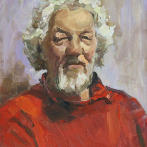 Н.Л. Андреев. Ю.Д, Жарков. 2015 г. Холст, масло. 50х40. Чувашский государственный художественный музей