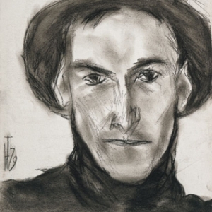 Тимур Новиков. Автопортрет. 1979