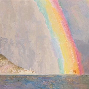 Ю.С.Павлов. Знамение. 2007. Холст, масло, 100х120. Собственность автора
