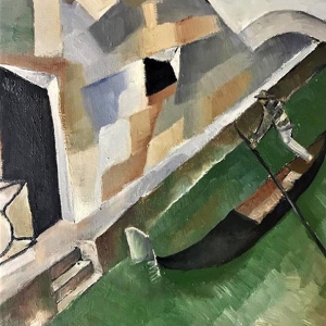 Е.М.Зевин. Венеция, 2018, хм, 60х70