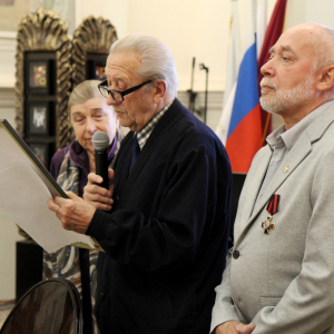 Творческий вечер к 70-летию Владимира Колесникова в РАХ. Фото: пресс-служба РАХ