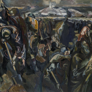 В.Г. Калинин. Осень 1941 года. 1981 г. Холст, масло. Государственная Третьяковская галерея
