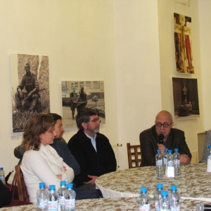 12.01.2012. Галерея искусств Зураба Церетели. Заседание круглого стола на тему: "Искусство скульптуры. Мастерство и вдохновение"