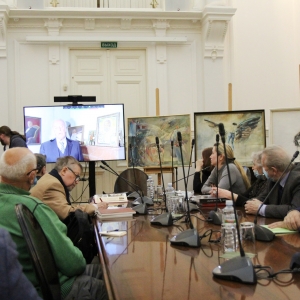Круглый стол памяти вице-президента РАХ Эдуарда Дробицкого (1941–2007) в Российской академии художеств