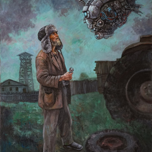 С.В. Кудряшова. Проверка. 2025 г. Холст, акрил. Собственность автора.