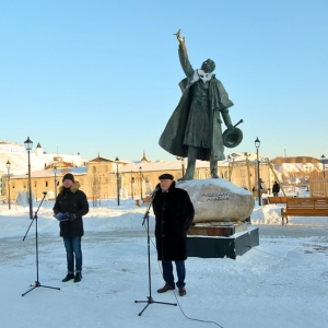 Памятник Александру Алябьеву работы С.Мильченко открыт в Тобольске