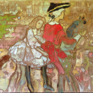 Т.В. Козлова. Щелкунчик. 1993г., холст, масло, 46х58. Собственность семьи автора.