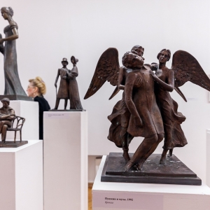 Выставка к 90-летию со дня рождения скульптора Олега Комова (1932-1994) в МВК РАХ