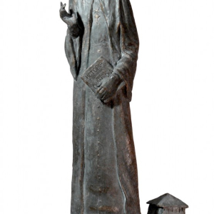 В.С. Гращенков. Смоленский историограф священник Никифор Мурзакевич. Бронза. Фото предоставлено автором.