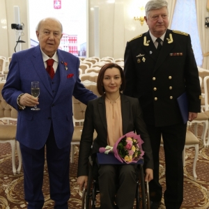 Президент Российской академии художеств З.К.Церетели награжден Почетной грамотой Правительства Москвы
