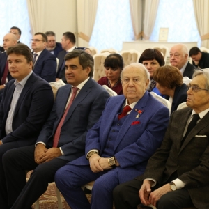 Президент Российской академии художеств З.К.Церетели награжден Почетной грамотой Правительства Москвы