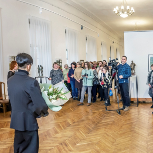 Выставка «Россия и россияне» Николая Иванова в Рязани. 2025 г. Фото: Рязанский государственный областной художественный музей им. И.П. Пожалостина.