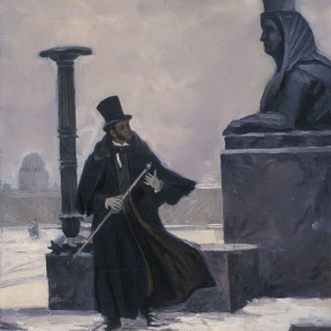 П.П.Козорезенко. А.С.Пушкин. 1996. Холст, масло. 44х32. Собственность автора