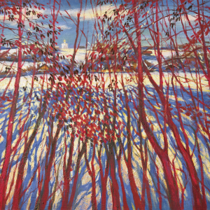 А.Н.Павлов. Весна-красна. 2011-2013 гг. Холст, масло, 90х126. Государственный Русский музей.