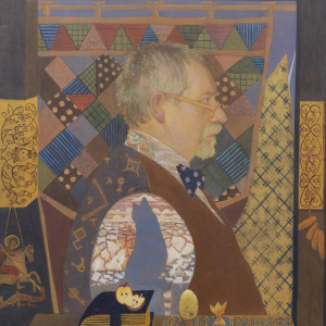 Ю.А. Смирнова. Левая часть диптиха «Жили себе были...». 2010. Холст, акрил. Собственность автора