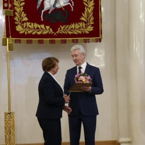 Президент Российской академии художеств З.К.Церетели награжден Почетной грамотой Правительства Москвы