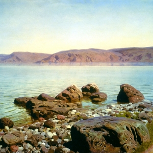 В.Д.Поленов (1844-1927). На Тивериадском (Генисаретском ) озере.1888. ГТГ.