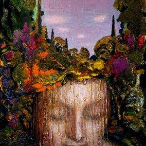 В.С.Каракашев. После дождя. 2000 г. Холст, масло. 80х60. Собственность автора.