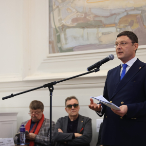 На заседании Президиума РАХ 13 октября 2026 года. Фото: Виктор Берёзкин, пресс-служба РАХ