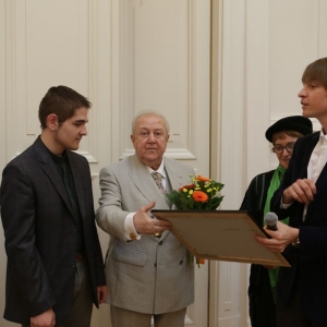 28.05.2013. Российская академия художеств. IX церемония вручения ежегодной Премии им. Ю.Г.Орехва в области скульптуры