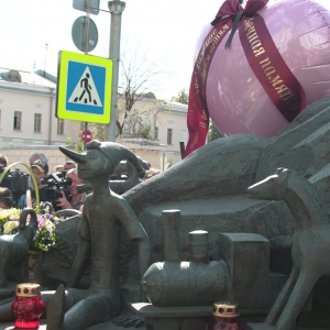03.09.2019. Москва. Президент РАХ З.К.Церетели принял участие в памятных мероприятиях к 15-летию трагедии в Беслане.