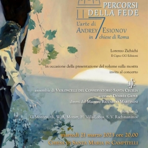 Презентация книги «Пути веры. Искусство Андрея Есионова в 7 храмах Рима» в Италии