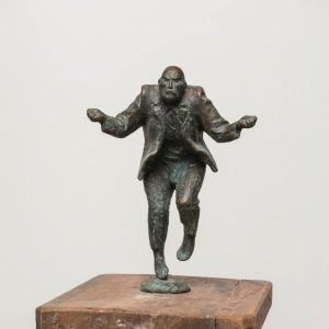 Е.С. Верещагин (1952-2024). Человек со скакалкой. 1970-е гг., бронза, 39х28х18. Из коллекции Государственного музейно-выставочного центра «РОСИЗО»..
