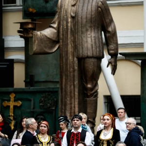 06.11.2022. В МВК РАХ (Москва, Пречистенка, 19) при организационной поддержке президента РАХ З.К.Церетели состоялся Съезд федеральных национально-культурных автономий