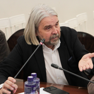 Заседание экспертной комиссии Российской академии художеств Всероссийской акции «Портрет Героя» проекта #КиберЛюди Государственной Думы РФ. Фото Виктора Берёзкина, пресс-служба РАХ