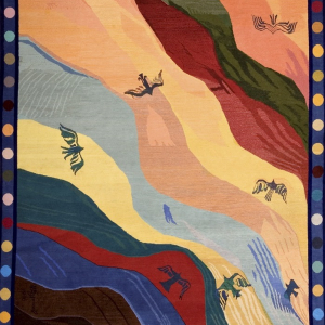 И.А. Бурганов. Птицы. 2006. Гобелен, шерсть, хлопок. 240х200. Собственность автора
