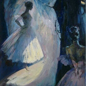 В.С.Косоруков. Жизель. Холст, масло. 24х18 дюймов