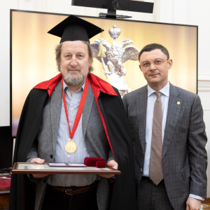 Вручение академических регалий и наград 20 апреля 2026 года. Фото: Виктор Берёзкин, пресс-служба РАХ