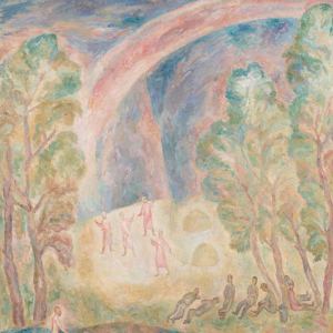 П.Ф. Никонов. Сенокос. 1972. Холст, масло. 180х164. Государственная Третьяковская галерея