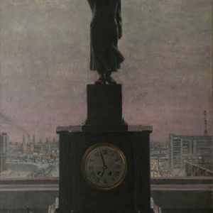 С.А. Гавриляченко. «Часовой. Утро моей Родины». 2010. Холст, масло, 80х50. Белгородский художественный музей