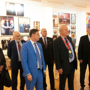 Вручение академических регалий 14 октября 2026 года. Фото: Виктор Берёзкин, пресс-служба РАХ.