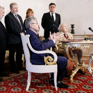 03.11.2020. Подписание Соглашения о сотрудничестве между Российской академией художеств и Российской академией наук