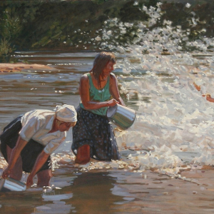 А.Г. Подшивалов. Молодость. 2010. Холст масло. 100х200. Собственность автора