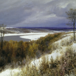 В.Д.Поленов (1844-1927). Ранний снег. 1891. ГТГ