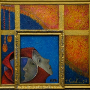 «Цветные стекла». Выставка произведений почетного члена РАХ.Т.И.Сельвинской.