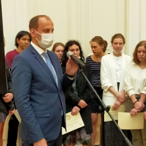 16.07.2020. Вручение наград РАХ учащимся и выпускникам творческих образовательных организаций